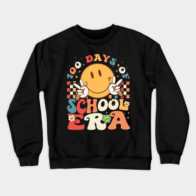 100 days of School Era Crewneck Sweatshirt by HannessyRin